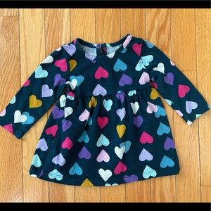 Heart Dress Size 3-6 months